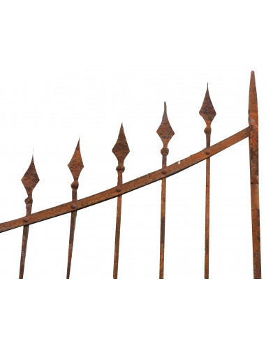 Cancello in ferro pieno L400xPR4xH289 cm Cancello in ferro pieno L400xPR4xH289 cm