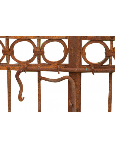 Cancello in ferro pieno L400xPR4xH289 cm Cancello in ferro pieno L400xPR4xH289 cm