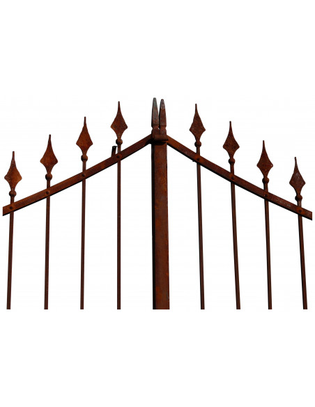 Portão de ferro maciço L350xDP4xH288 cm