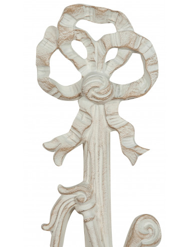 Fregio in legno finitura bianco anticato Made in Italy L17xPR3,5xH73 cm - Biscottini.it Fregio in legno finitura bianco anticato Made in Italy L17xPR3,5xH73 cm - Biscottini.it