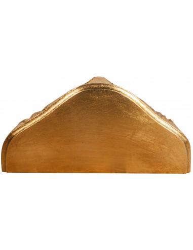 Acabamento de acabamento na prateleira da parede de madeira Oro Gold feito na Itália l43xpr21xh32 cm - biscottini.it Acabamento de acabamento na prateleira da parede de madeira Oro Gold feito na Itália l43xpr21xh32 cm - biscottini.it