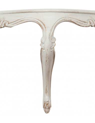 Prateleira de parede de madeira com acabamento branco antigo Made in Italy L43xDP21xH32 cm - Biscottini.it Prateleira de parede de madeira com acabamento branco antigo Made in Italy L43xDP21xH32 cm - Biscottini.it