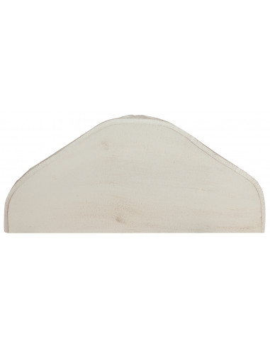 Mensola a muro in legno finitura bianco  anticato Made in Italy L50xPR24xH34 cm Mensola a muro in legno finitura bianco  anticato Made in Italy L50xPR24xH34 cm