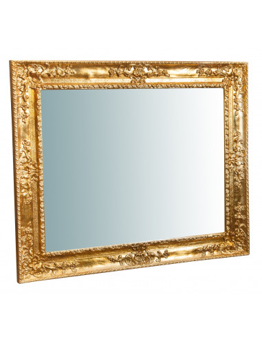 Specchiera da parete verticale/orizzontale in legno finitura foglia oro anticato Made in Italy L92xPR6xH112 cm - Biscottini.it Specchiera da parete verticale/orizzontale in legno finitura foglia oro anticato Made in Italy L92xPR6xH112 cm - Biscottini.it