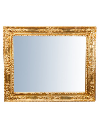 Specchiera da parete verticale/orizzontale in legno finitura foglia oro anticato Made in Italy L92xPR6xH112 cm - Biscottini.it Specchiera da parete verticale/orizzontale in legno finitura foglia oro anticato Made in Italy L92xPR6xH112 cm - Biscottini.it