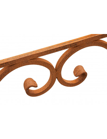 Base de mesa em ferro maciço L110xDP50xH74 cm