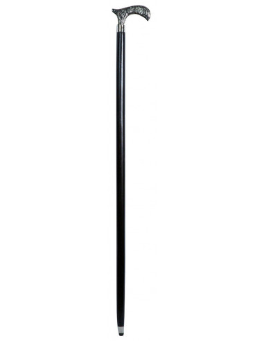 Bastone da passeggio in legno e peltro altezza cm.90 Bastone da passeggio in legno e peltro altezza cm.90