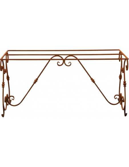 Base de mesa em ferro maciço L150XDP60H74 cm