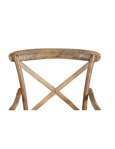 Cadeira Thonet com braços em freixo maciço com acabamento em nogueira clara antiga e assento em palha Viena L50XDP43XH89 cm Cadeira Thonet com braços em freixo maciço com acabamento em nogueira clara antiga e assento em palha Viena L50XDP43XH89 cm