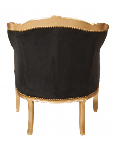 Poltrona stile francese Luigi XVI in legno massello di faggio L82XPR80XH94 cm Poltrona stile francese Luigi XVI in legno massello di faggio L82XPR80XH94 cm