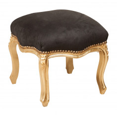 French -Style Footrest Bench Louis XVI em Solid Faggo Wood L42XPR42XH42 CM