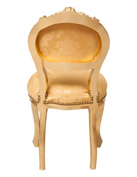 Sedia poltroncina stile francese Luigi XVI in legno massello di faggio L42XPR45XH90 cm
