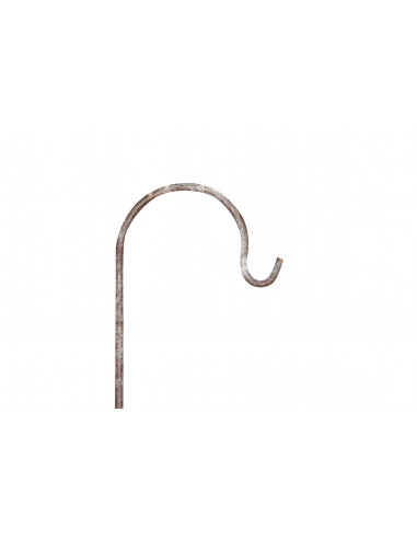 Soporte multiuso hierro forjado acabado con efecto color óxido envejecido