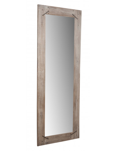 Specchio da parete in legno massello L65XPR3XH180 cm