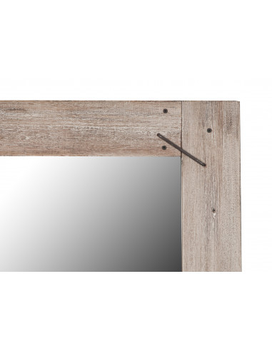 Specchio da parete in legno massello L65XPR3XH180 cm Specchio da parete in legno massello L65XPR3XH180 cm
