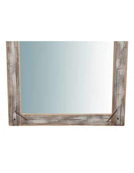 Specchio da parete in legno massello L60XPR3XH90 cm