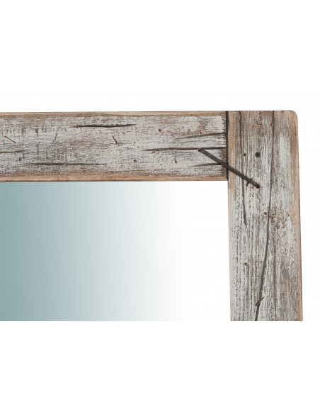 Specchio da parete in legno massello RUSTICO GRANDE