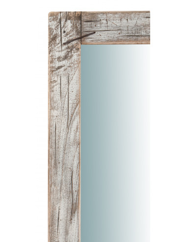 Specchio da parete in legno massello L65XPR3XH180 cm Specchio da parete in legno massello L65XPR3XH180 cm