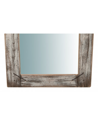 Specchio da parete in legno massello L65XPR3XH180 cm Specchio da parete in legno massello L65XPR3XH180 cm