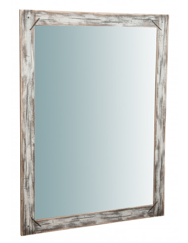 Specchio da parete in legno massello L90XPR3H120 cm