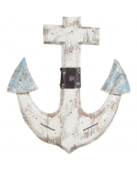 Ancla de la pared de madera maciza