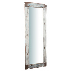 Specchio da parete in legno massello L65,5XPR3,5XH180 cm