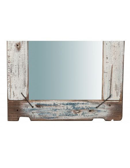 Specchio da parete in legno massello L65,5XPR3,5XH180 cm