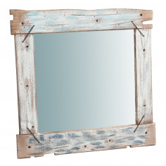 Specchio da parete in legno massello L60XPR3,5XH60 cm