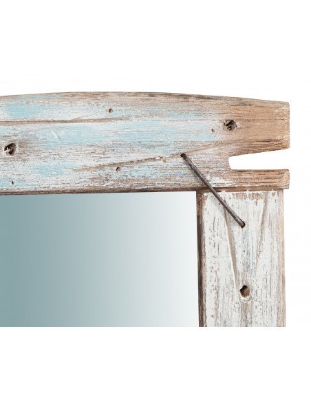 Specchio da parete in legno massello L60XPR3,5XH60 cm