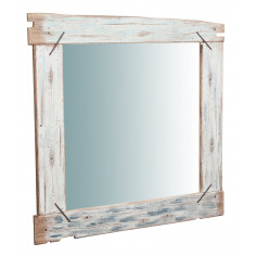 Specchio da parete in legno massello L90XPR3,5XH120 cm