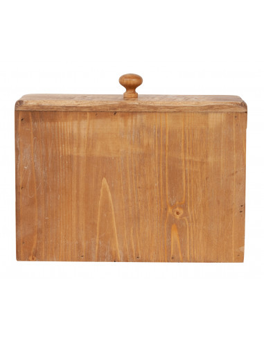 Mensola etagere a muro in legno massello di tiglio finitura naturale L53xPR20xH68 cm Made in Italy Mensola etagere a muro in legno massello di tiglio finitura naturale L53xPR20xH68 cm Made in Italy