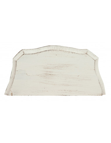 Mensola a muro in legno finitura bianco anticato L30XPR15XH27 cm. Made in Italy. Mensola a muro in legno finitura bianco anticato L30XPR15XH27 cm. Made in Italy.