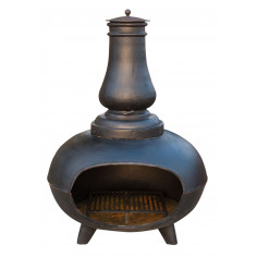 Hanger de cebola em ferro fundido L115xPR100xH155 cm 2