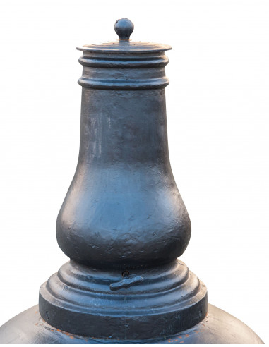 Stufa/braciere a cipolla in fusione di ghisa L85xPR75xH125 cm Stufa/braciere a cipolla in fusione di ghisa L85xPR75xH125 cm