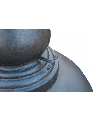 Stufa/braciere a cipolla in fusione di ghisa L85xPR75xH125 cm Stufa/braciere a cipolla in fusione di ghisa L85xPR75xH125 cm