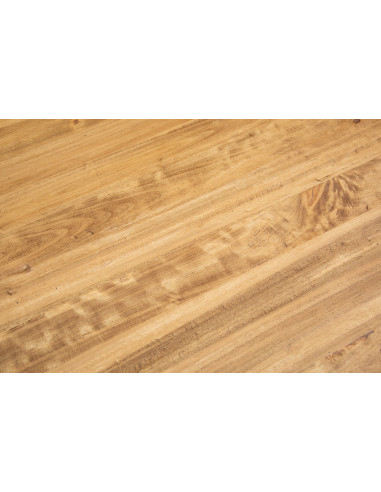 Tavolo allungabile Country in legno massello di tiglio finitura naturale 140x80x80 cm. Made in Italy Tavolo allungabile Country in legno massello di tiglio finitura naturale 140x80x80 cm. Made in Italy