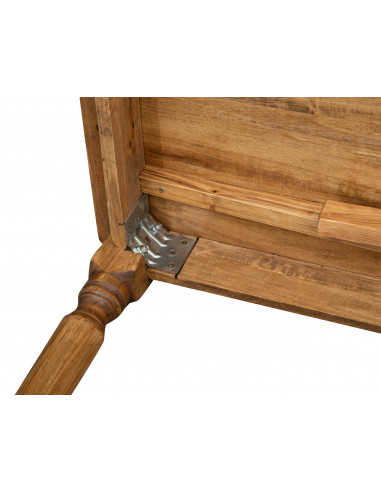 Mesa de madera maciza de campo, con dos extensiones. Arreglando la pierna. Producto artesanal hecho en Italia. Mesa de madera maciza de campo, con dos extensiones. Arreglando la pierna. Producto artesanal hecho en Italia.