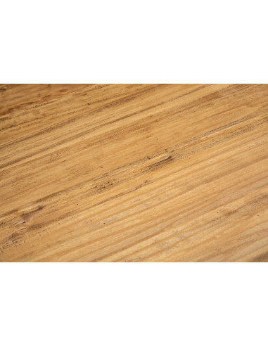 Mesa Country extensível em madeira maciça de tília, acabamento natural 200x90x80 cm. Feito na Itália Mesa Country extensível em madeira maciça de tília, acabamento natural 200x90x80 cm. Feito na Itália
