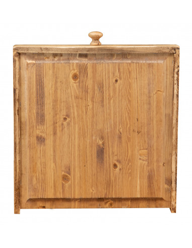 Tavolo fisso Country in legno massello di tiglio finitura naturale 140x80x80 cm. Made in Italy Tavolo fisso Country in legno massello di tiglio finitura naturale 140x80x80 cm. Made in Italy