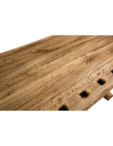 Banco da lavoro Country in legno massello di tiglio finitura naturale 198x88x90 cm. Made in Italy Banco da lavoro Country in legno massello di tiglio finitura naturale 198x88x90 cm. Made in Italy