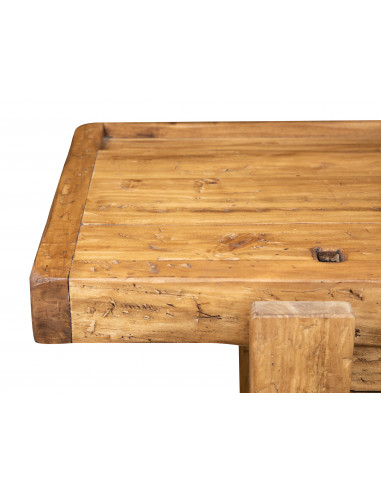 Country-style  solid lime wood natural finish W188xDP78xH92 cm sized workbench . Made in Italy Country-style  solid lime wood natural finish W188xDP78xH92 cm sized workbench . Made in Italy