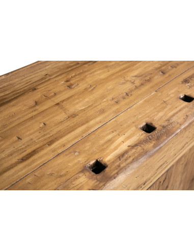 Banco da lavoro Country in legno massello di tiglio finitura naturale 188x78x92 cm. Made in Italy Banco da lavoro Country in legno massello di tiglio finitura naturale 188x78x92 cm. Made in Italy