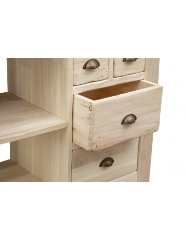 Banco da lavoro Country in legno massello di tiglio grezzo L120xPR67xH90 cm. Made in Italy Banco da lavoro Country in legno massello di tiglio grezzo L120xPR67xH90 cm. Made in Italy