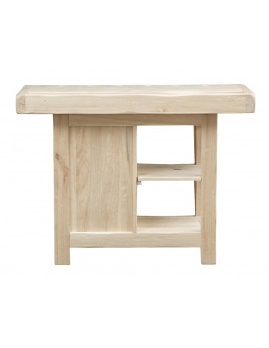 Banco da lavoro Country in legno massello di tiglio grezzo L120xPR67xH90 cm. Made in Italy Banco da lavoro Country in legno massello di tiglio grezzo L120xPR67xH90 cm. Made in Italy
