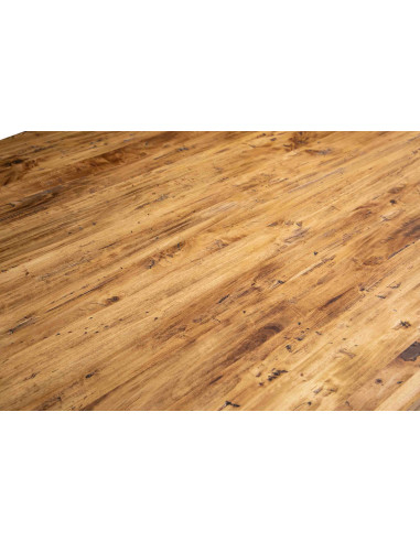 Banco de trabalho de país em madeira de cal sólida acabamento natural L300XPR100XH80 cm. Feito em Itália Banco de trabalho de país em madeira de cal sólida acabamento natural L300XPR100XH80 cm. Feito em Itália