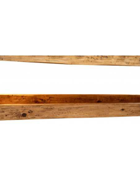 Paillasse  en bois massif de tilleul finition naturelle L300XPR100XH80 cm. Made in Italy