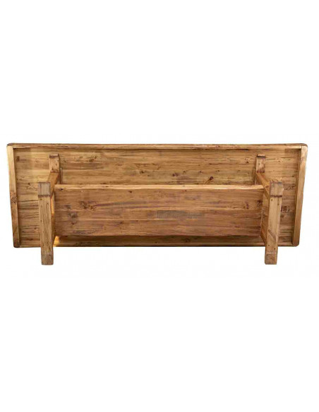 Paillasse  en bois massif de tilleul finition naturelle L300XPR100XH80 cm. Made in Italy