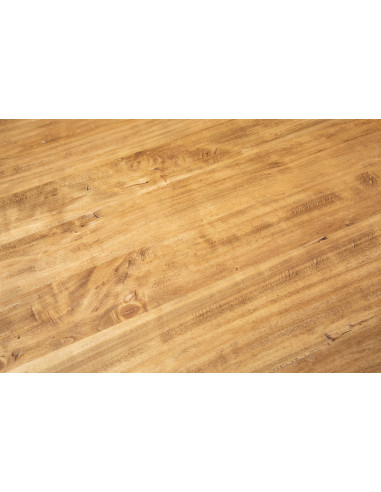 Mesa dobrável extensível country em madeira maciça de tília, acabamento natural 120x120x80 cm. Feito na Itália Mesa dobrável extensível country em madeira maciça de tília, acabamento natural 120x120x80 cm. Feito na Itália