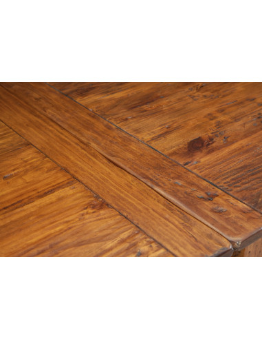 Tavolo Country allungabile in legno massello di tiglio  L250xPR100xH80 cm. Made in Italy Tavolo Country allungabile in legno massello di tiglio  L250xPR100xH80 cm. Made in Italy
