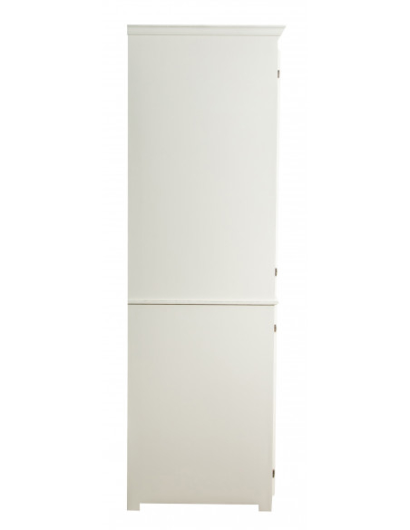 CUISINA CREDIT EM LEGNO MASSELLO DI TIGLIO FINITURA BIANCA ANTICAL L130XPR60XH115 CM. MADE EM ITÁLIA